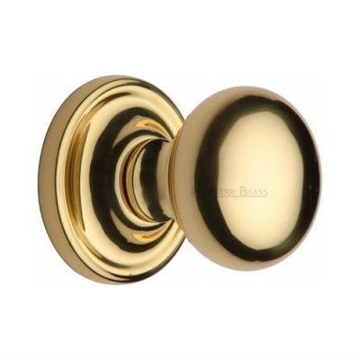 Mortice Knob Polished Brass